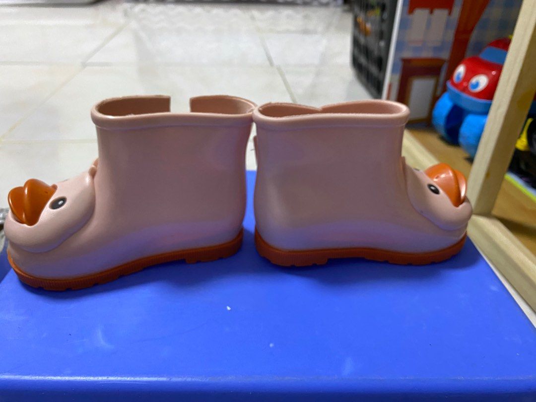 Mini melissa duck boots clearance