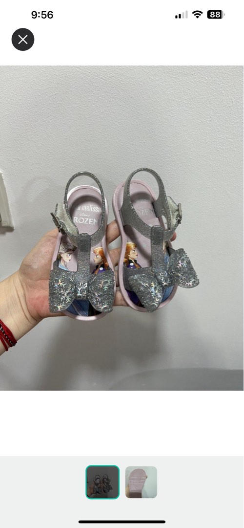 Frozen sandals discount
