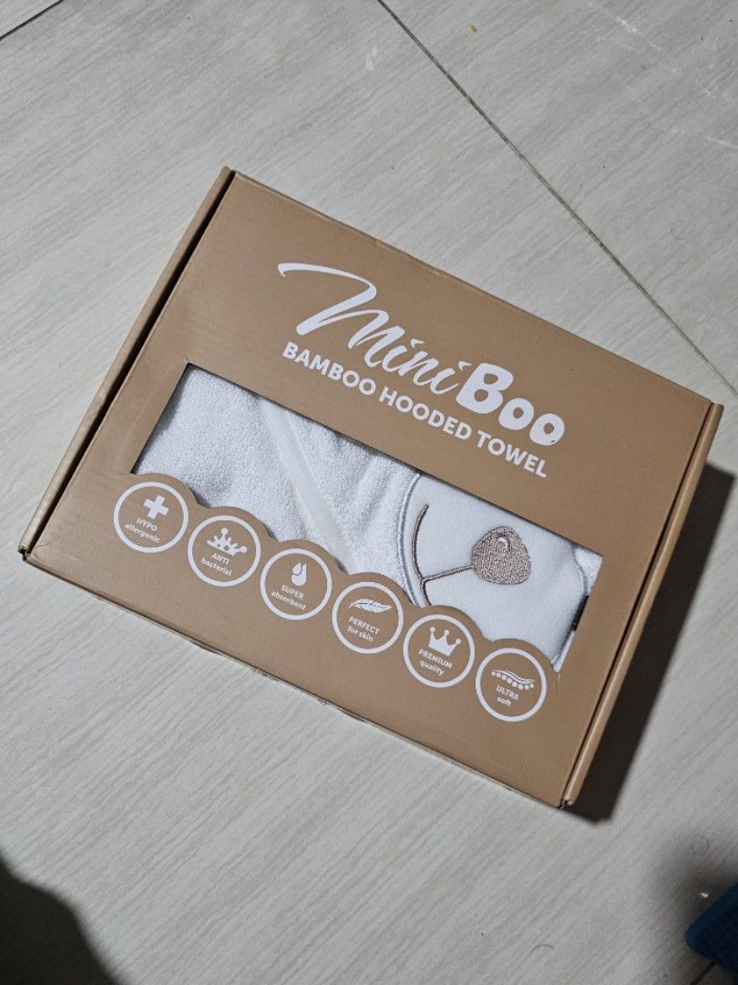 MINIBOO bamboo towel Babies Kids Bathing Changing Other