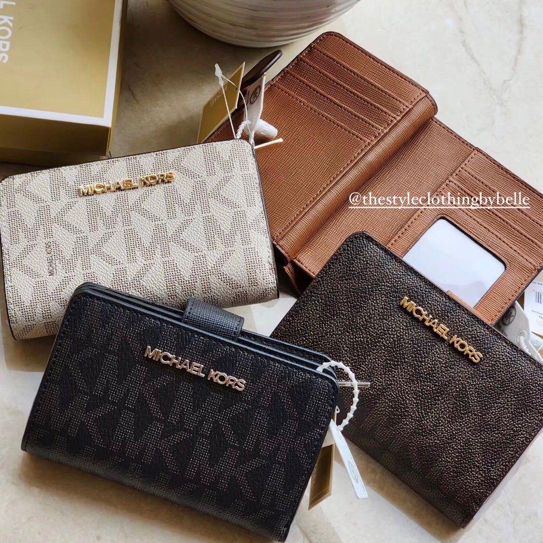 Authentic MK Bifold Wallet TSCBYBELLE Women s Fashion Bags