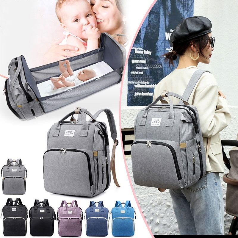 Mommy Bag Diaper Backpack Organizer Insulated Compartment Portable Baby Crib Bed Bags Babies Kids Going Out Diaper Bags Wetbags on Carousell