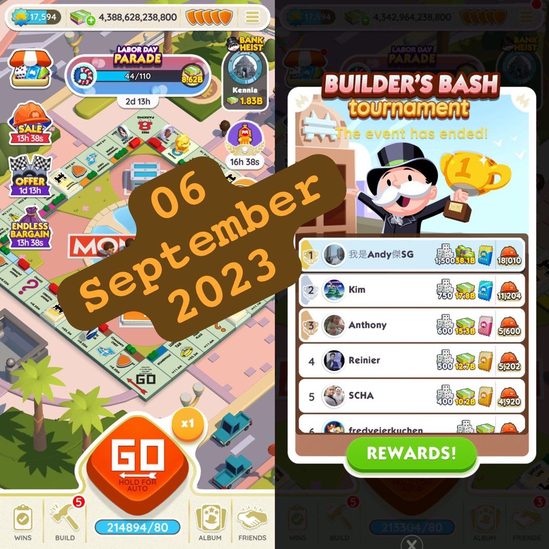 Monopoly GO Unlimited Dice, Hobbies & Toys, Toys & Games on Carousell