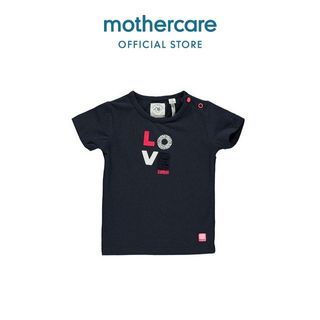 Mothercare Bampidano Baby Girls Short Sleeve Plain Love