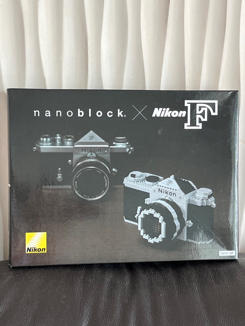 Nano Block x Nikon F, 興趣及遊戲, 玩具& 遊戲類- Carousell