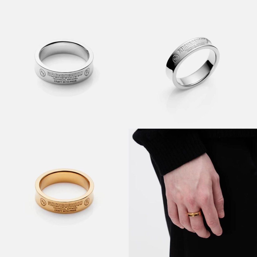 Neighborhood Ring (Wide)（Neighborhood CI WIDE / S-RING Black）