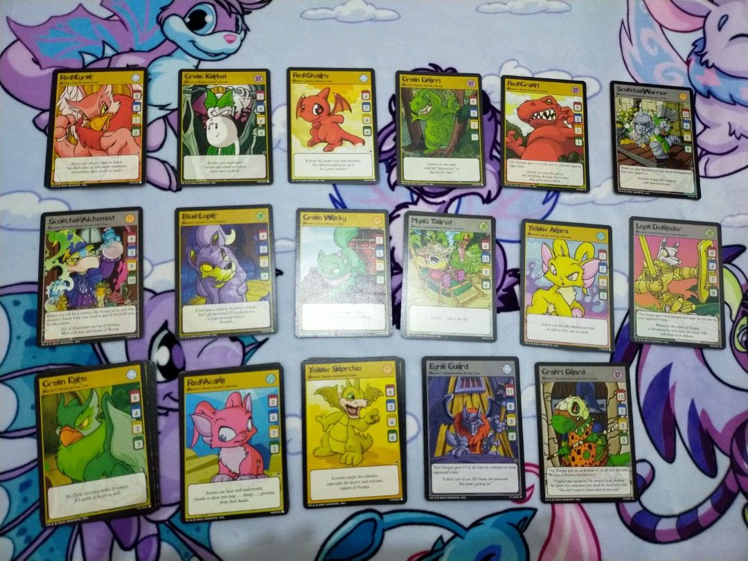 Neopets TCG Base Set Neopet, Hobbies & Toys, Collectibles & Memorabilia