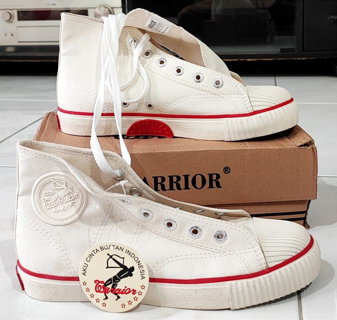 NEW Warrior Classic High Cut Bone White Size EU39 Women s
