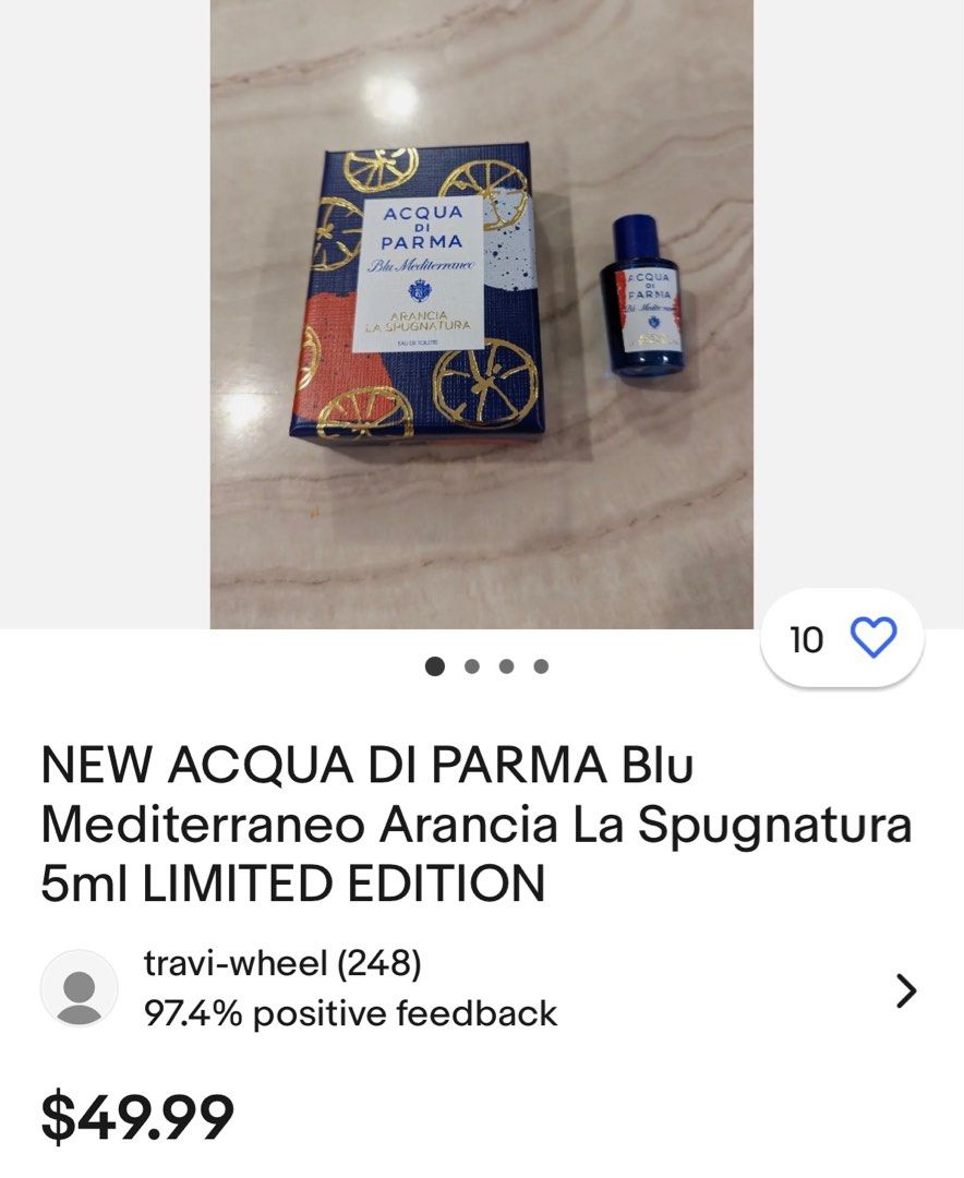 Acqua di Parma Blu Mediterraneo Arancia La Spugnatura Eau de