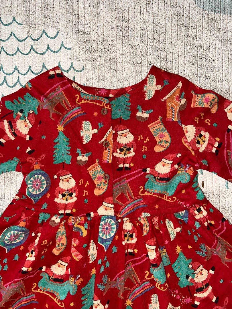 NEXT baby girl Christmas dress