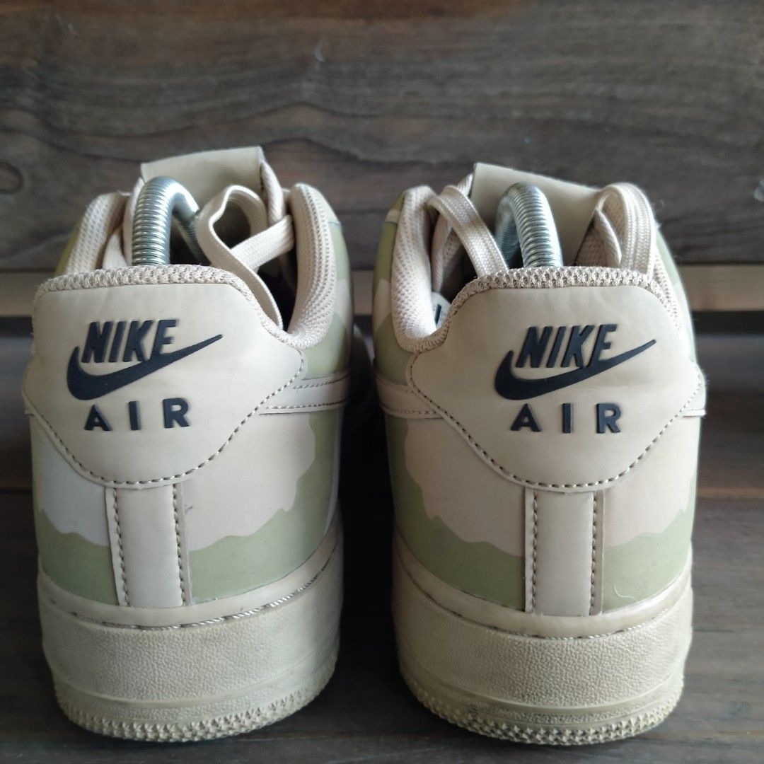 RARE🔥 Nike Air Force 1 Low Reflective Desert Camo Sz 7