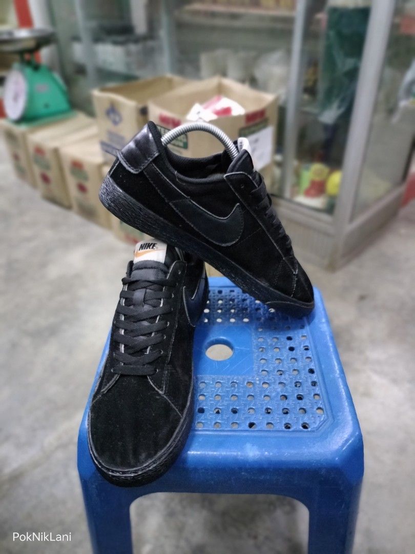 Nike blazer outlet triple black