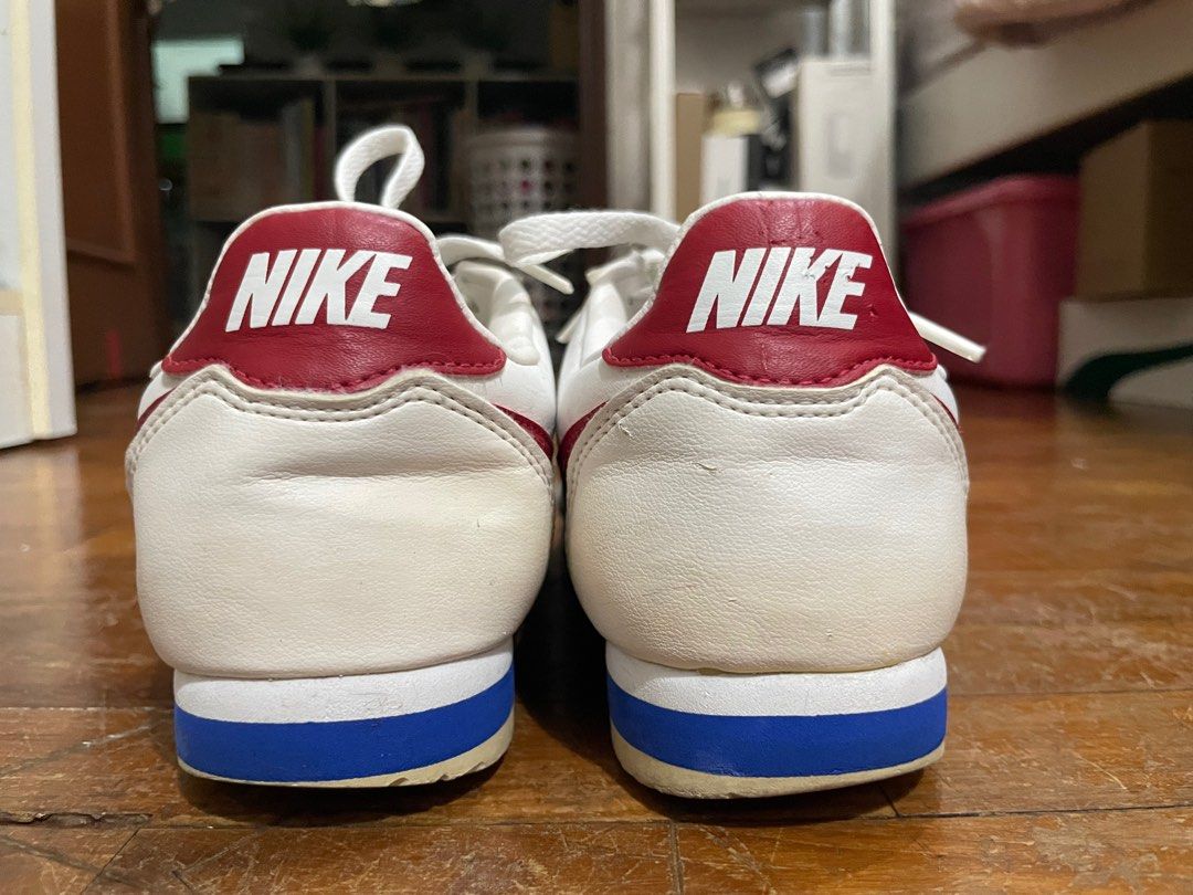NIKE CORTEZ RED BLUE UK5.5 Women s Fashion Footwear Sneakers on