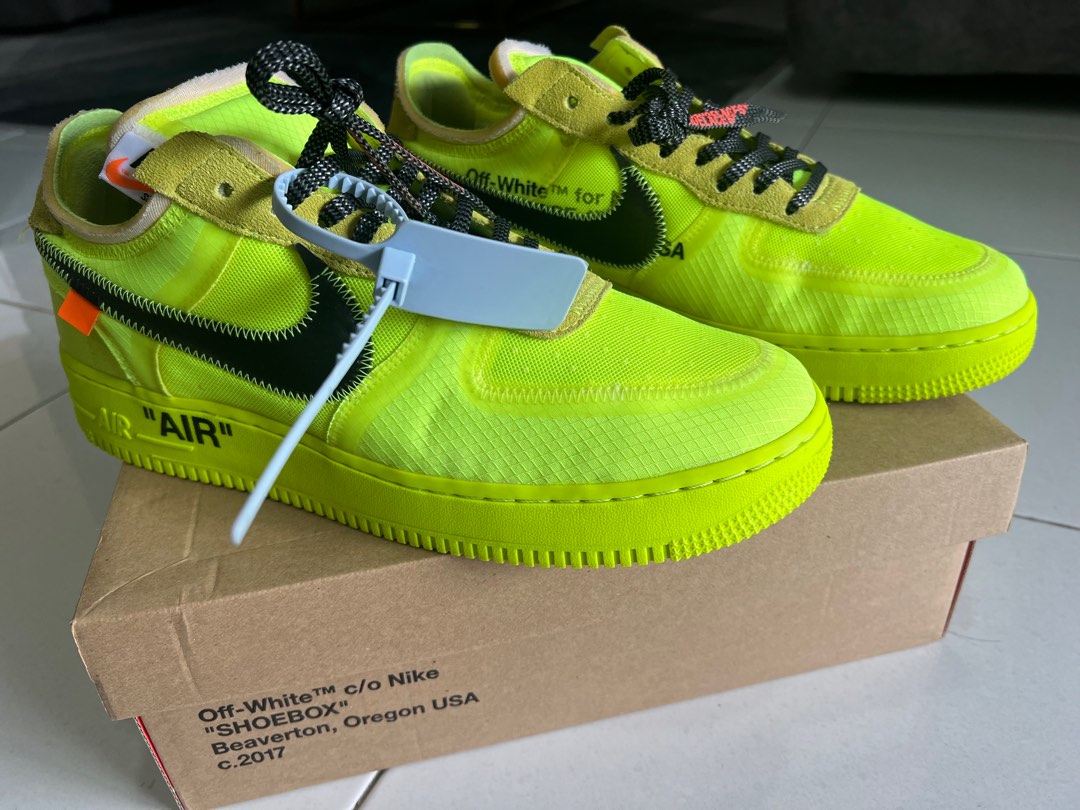 Air force 1 sales off white box