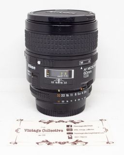 Nikon AF Micro NIKKOR 60mm F2.8 D Macro Prime lens