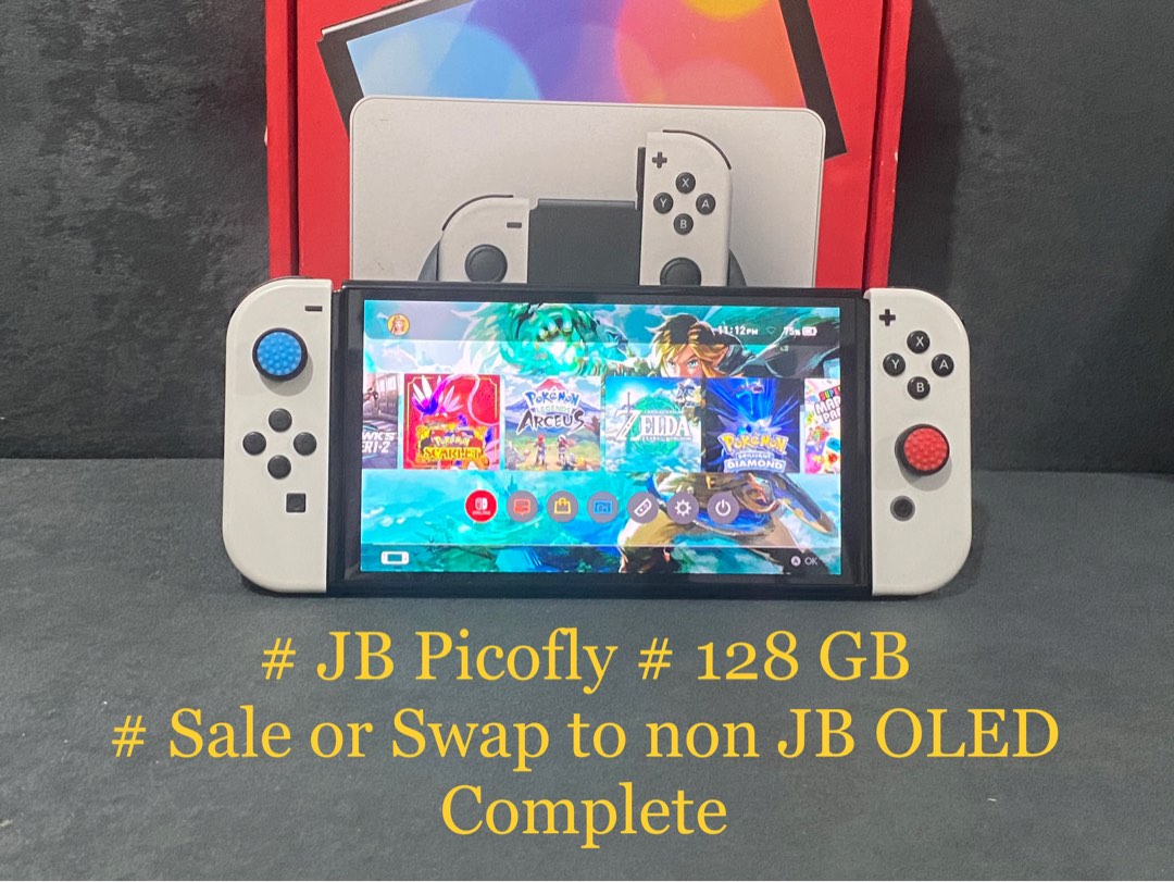 Nintendo Switch OLED JB Picofly (05) on Carousell