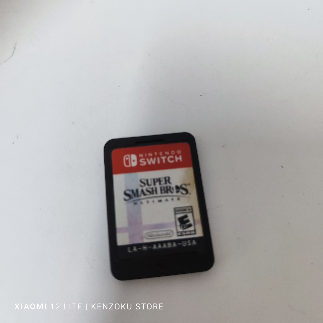 NINTENDO SWITCH SUPER SMASH BROS NO BOX Video Gaming Video Games
