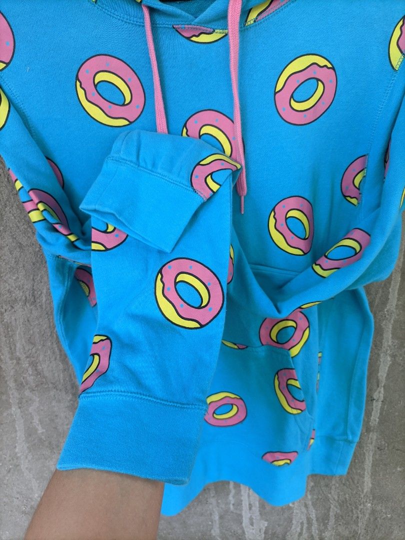ODD Future Donut Hoodie Medium Men s Fashion Tops Sets