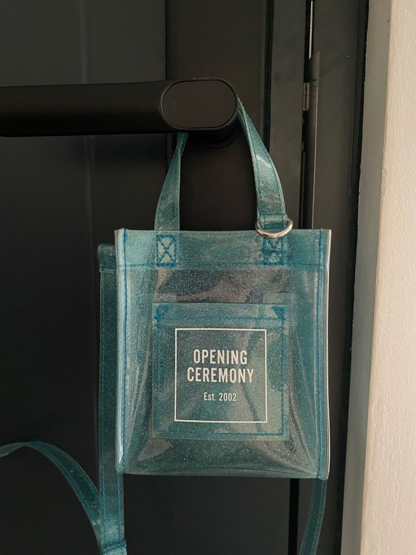 Opening ceremony shop mini glitter bag