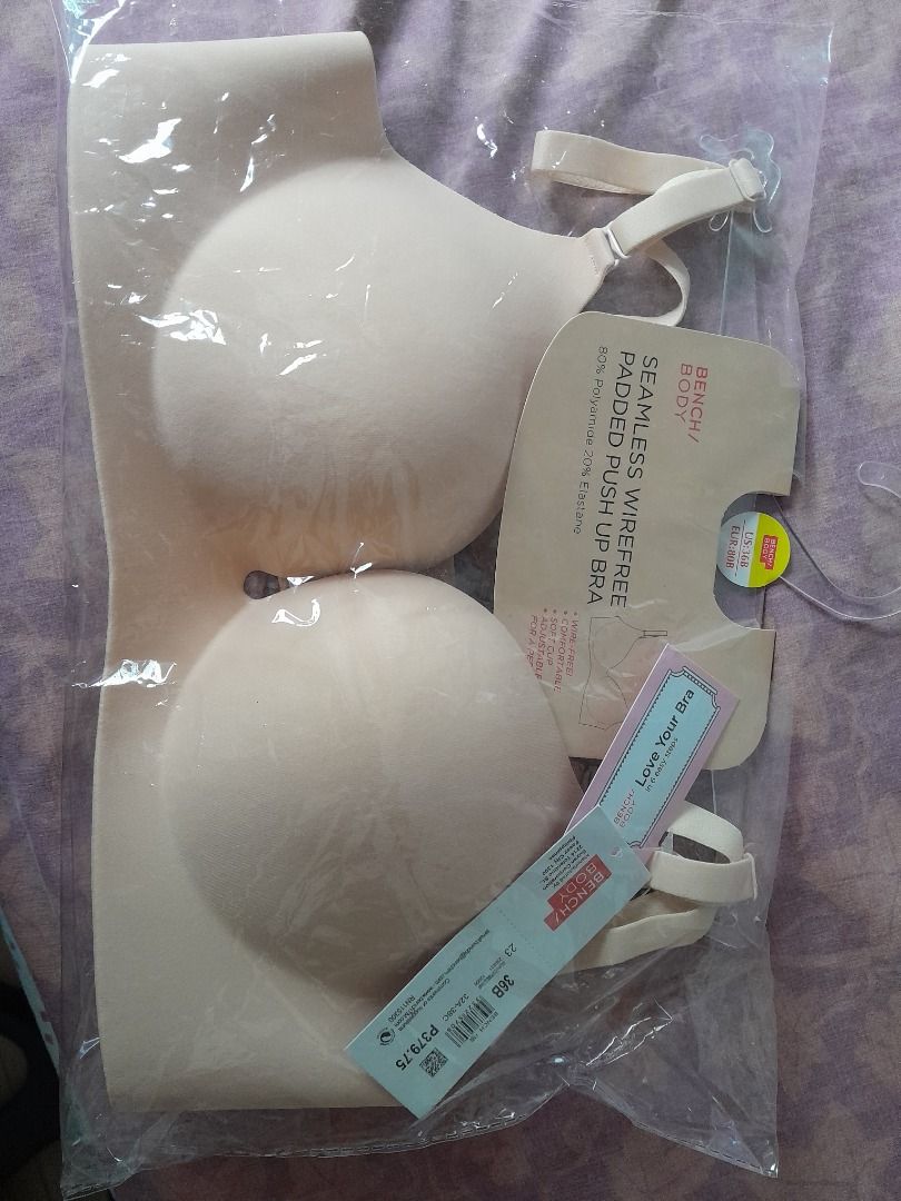 Orig Bench Seamless Wireless Bra 36B Brand New