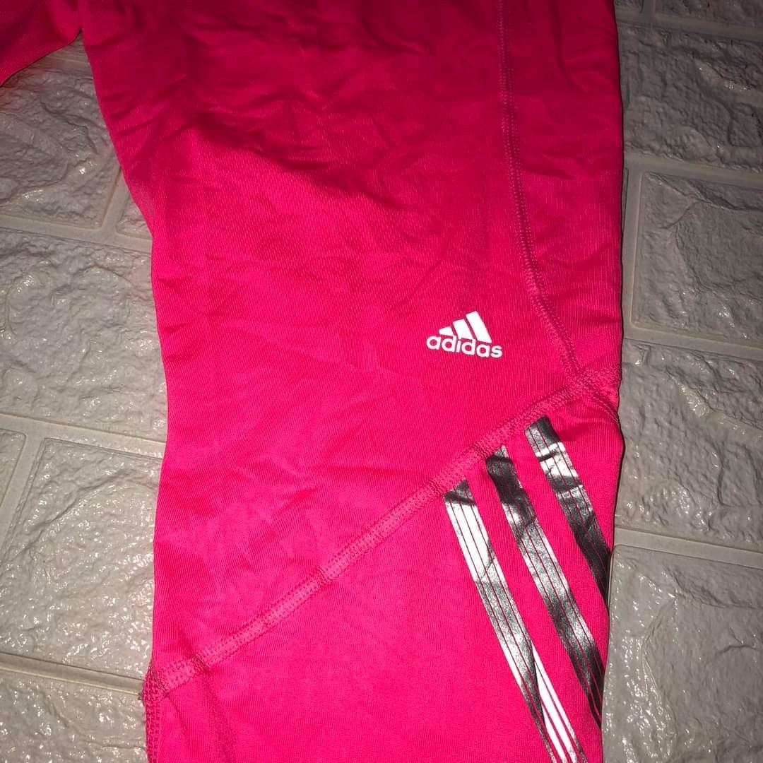 Authentic Adidas techfit leggings used once small size, Women's Fashion,  Activewear on Carousell