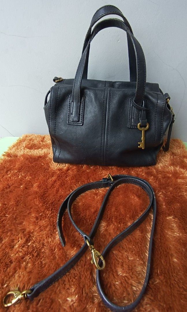 Original Fossil Satchel Emma Satchel Bag Tas Wanita Fesyen Wanita Tas Dompet di Carousell