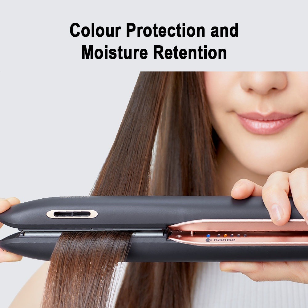 Panasonic EH HS99 K605 nanoe Hair Straightener Beauty Personal