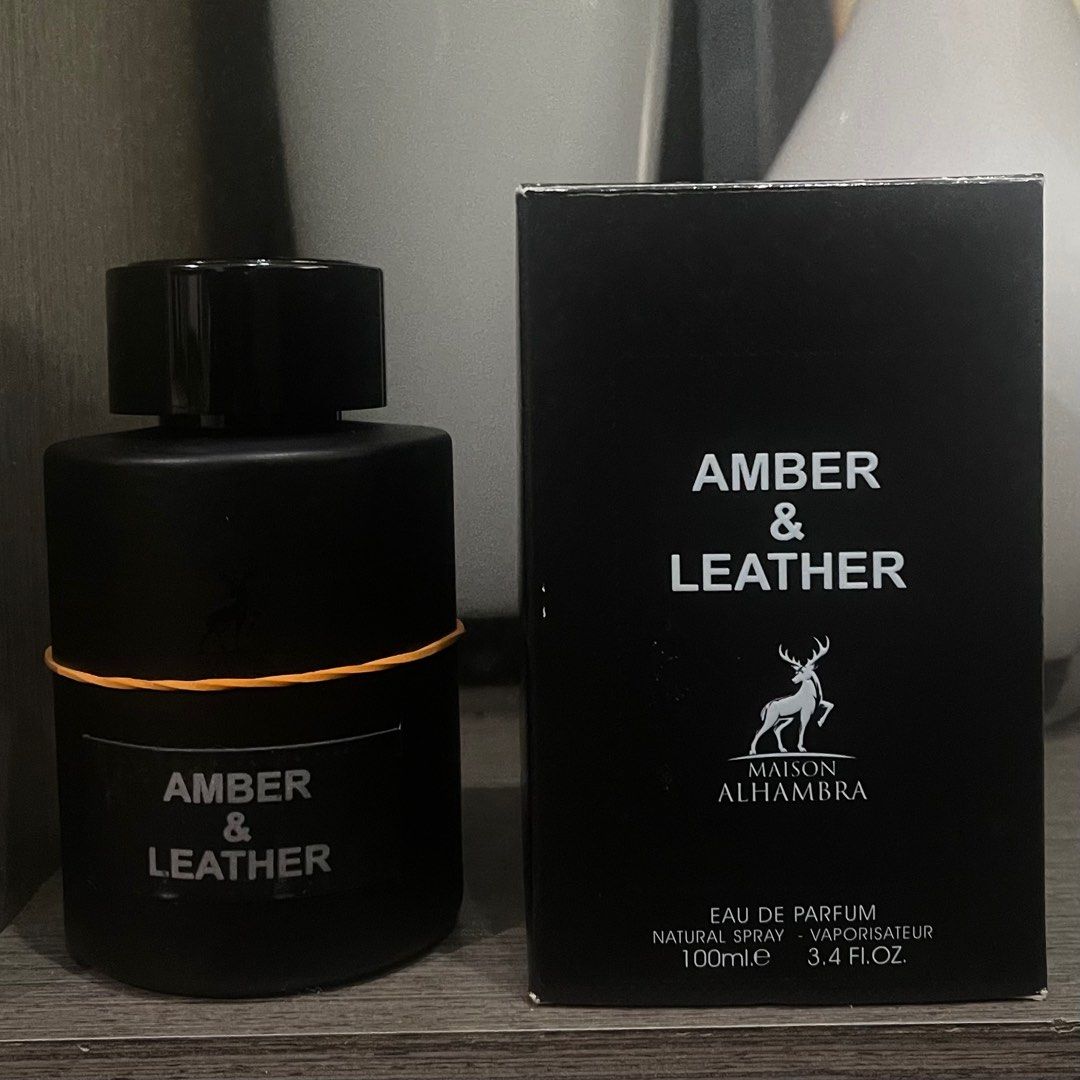 Amber & Leather EDP Perfume by Maison Alhambra