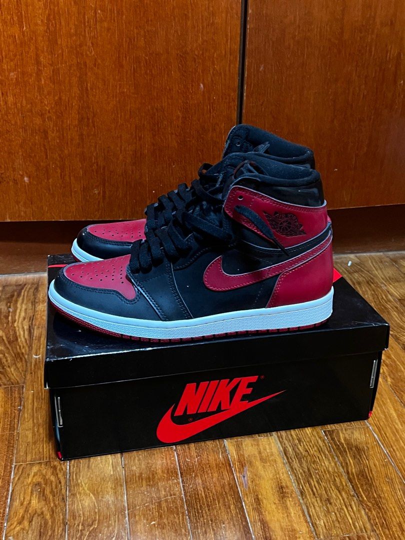 Patent bred Matte out pair US 8, Men's Fashion, Footwear, Sneakers