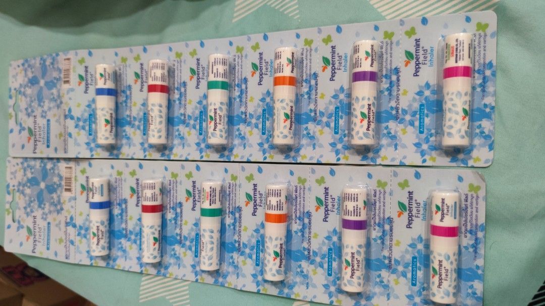 Peppermint field inhaler, Health & Nutrition, Medical Supplies & Tools ...