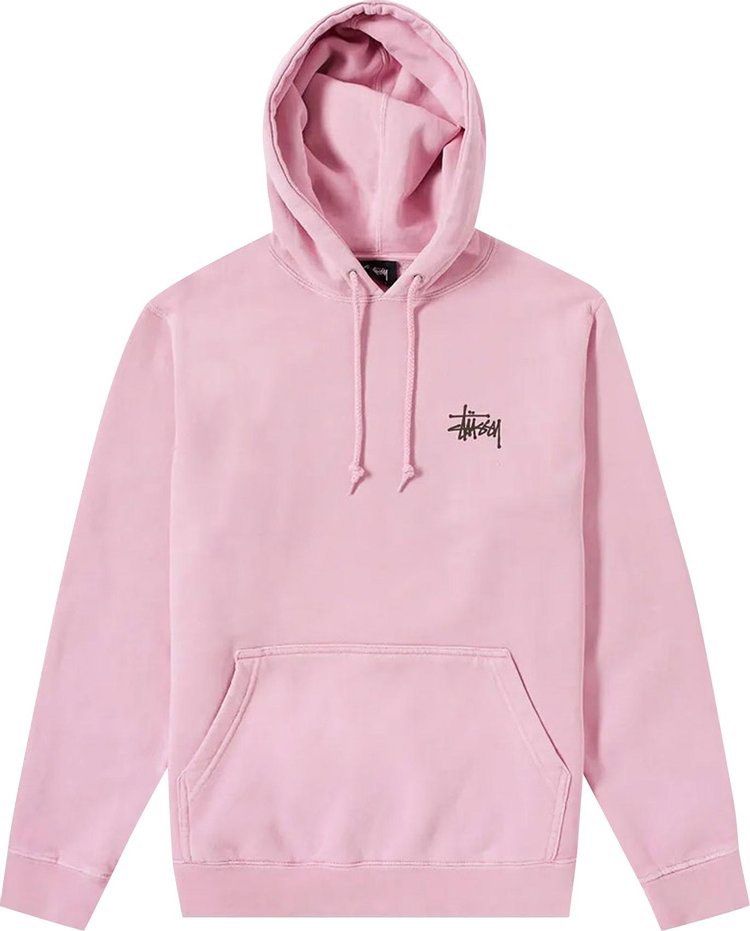 pink stussy hoodie, Men's Fashion, Tops & Sets, Hoodies on Carousell