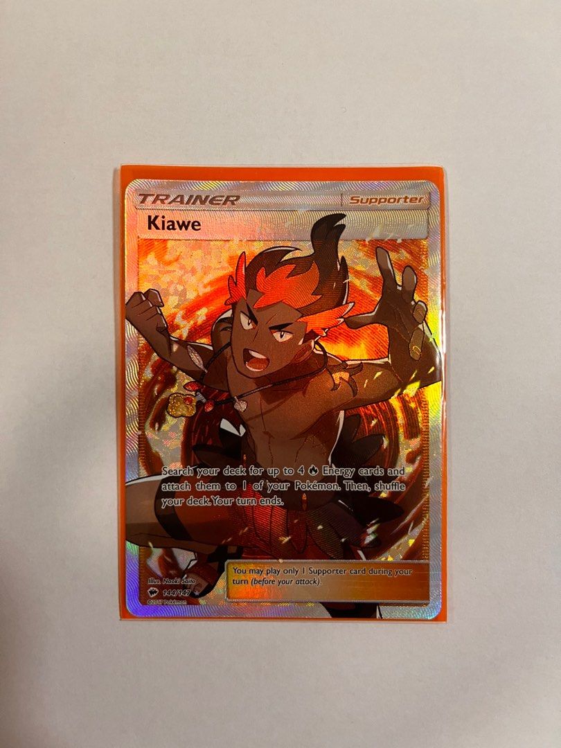 kiawe pokemon card Kiawe