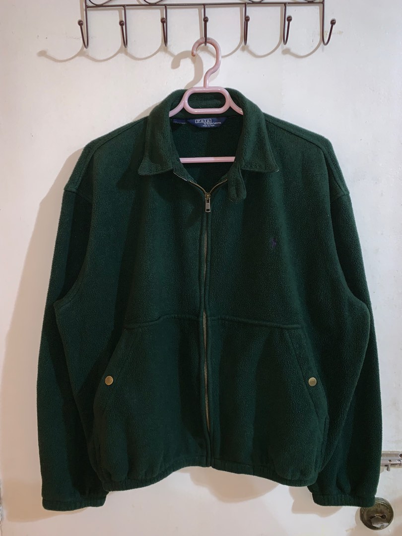 Polo Ralph Lauren Harrington Fleece Jacket on Carousell