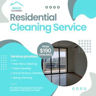 Post Renovation Cleaning / Move-in/Move-out Cleaning / Deep Cleaning Services/  End of Tenancy Cleaning / BTO Cleaning Services / Spring Cleaning