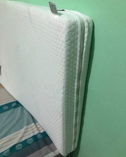 Preloved Babybee Latex Matras/Kasur Bayi 90x65x10cm + Free bed linen 2 pcs