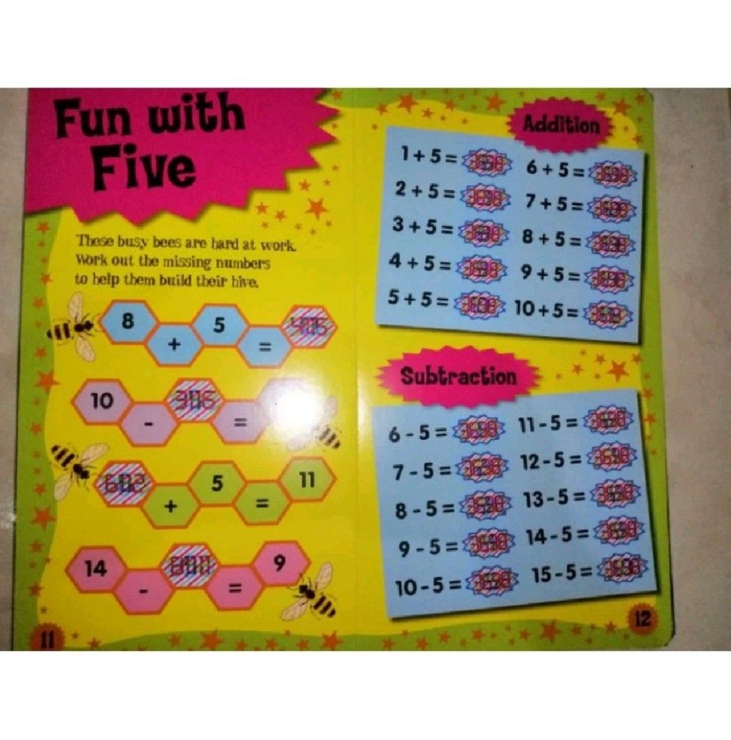 Magic Adding Preloved Magic Adding and Subtracting board book with spyglass for kids ...