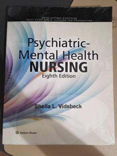 Psychiatric-Mental Health Nursing by Sheila Videbeck 8th ed