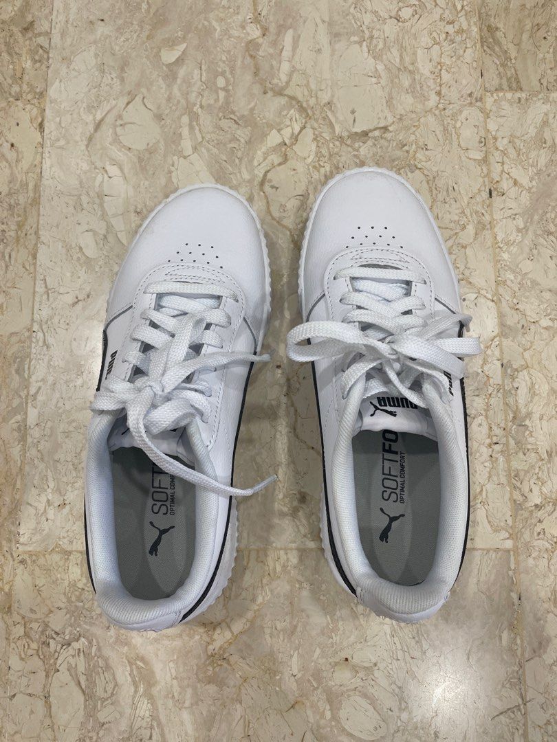 All white pumas clearance womens