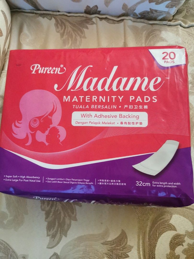 Pureen Madame Maternity Pads, 20 - 30 Pads