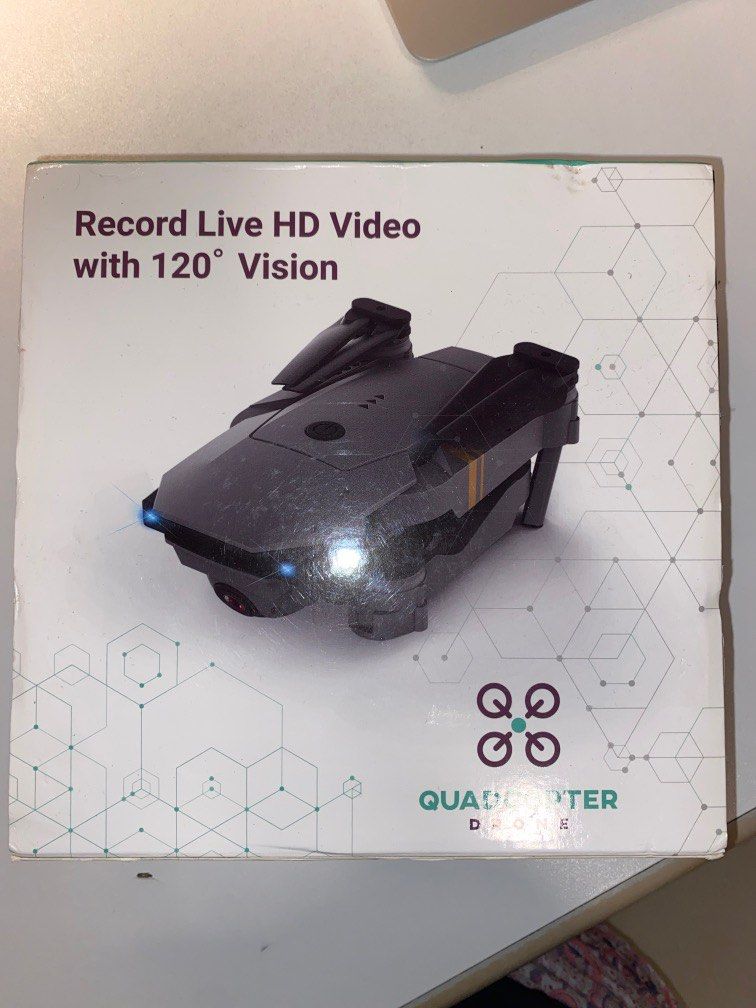 Quadcopter Drone Record Live HD Video with 120 Vision, Photography