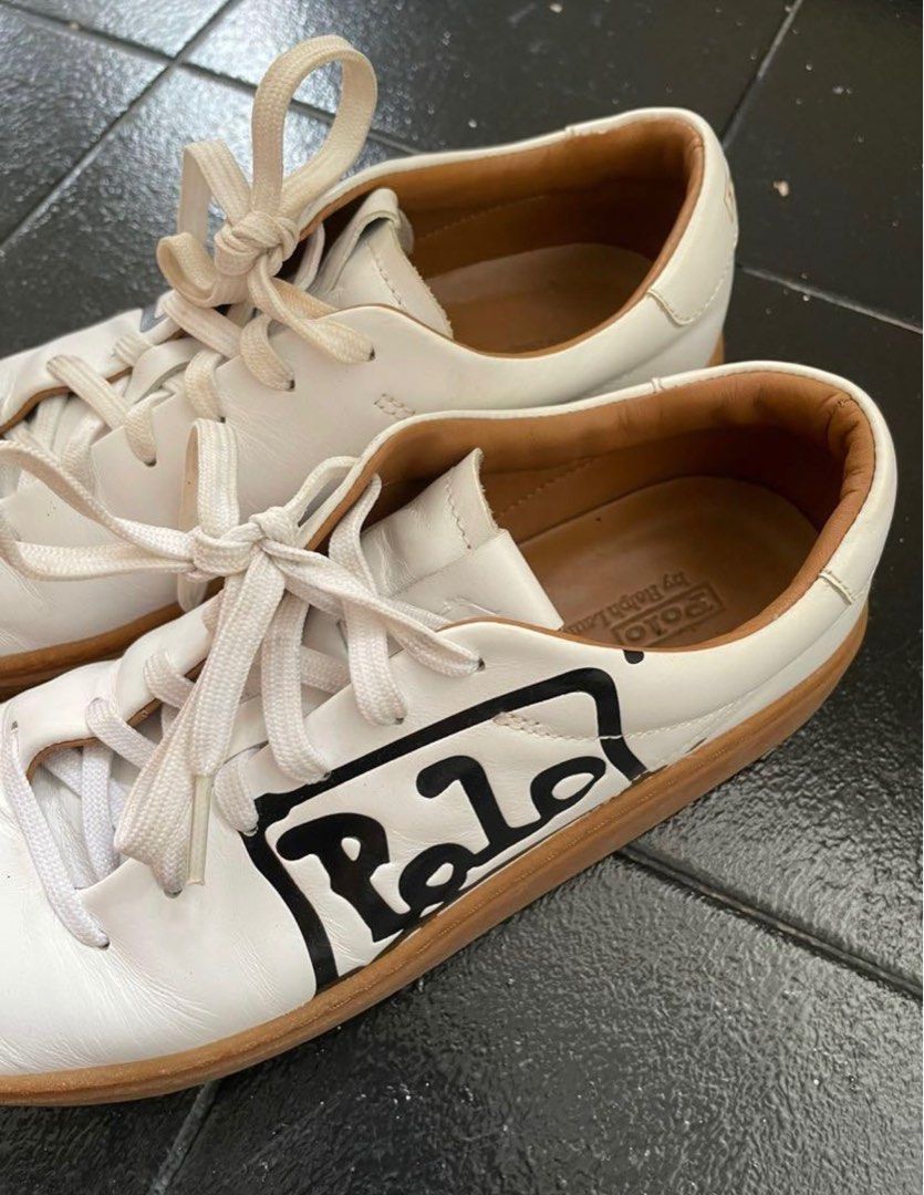 Ralph lauren clearance white sneakers womens