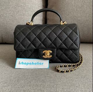 1,000+ affordable chanel top handle caviar For Sale