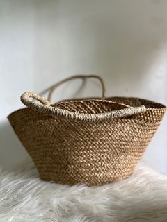 Rattan Beach Basket Bag