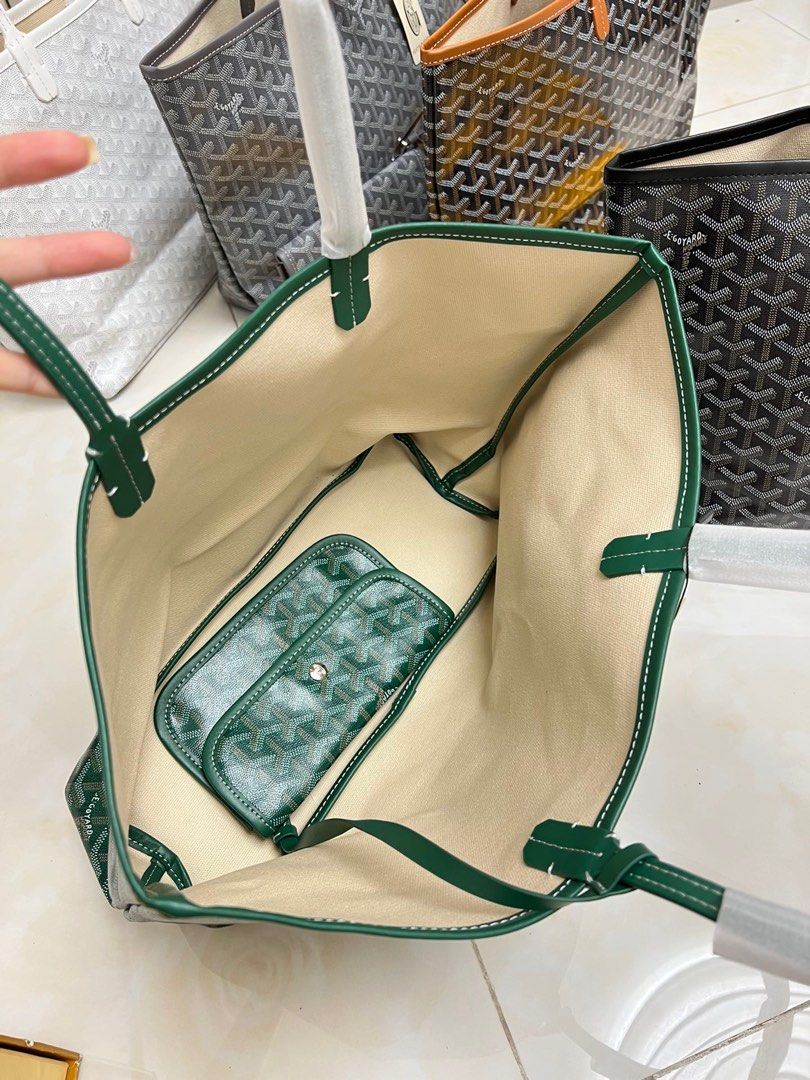 real goyard bag inside