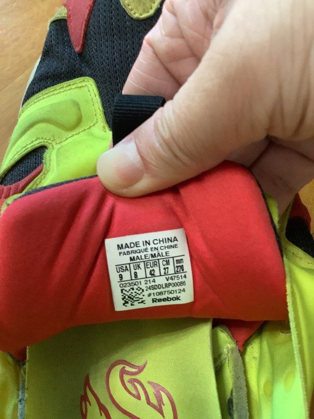 Reebok outlet pump 214