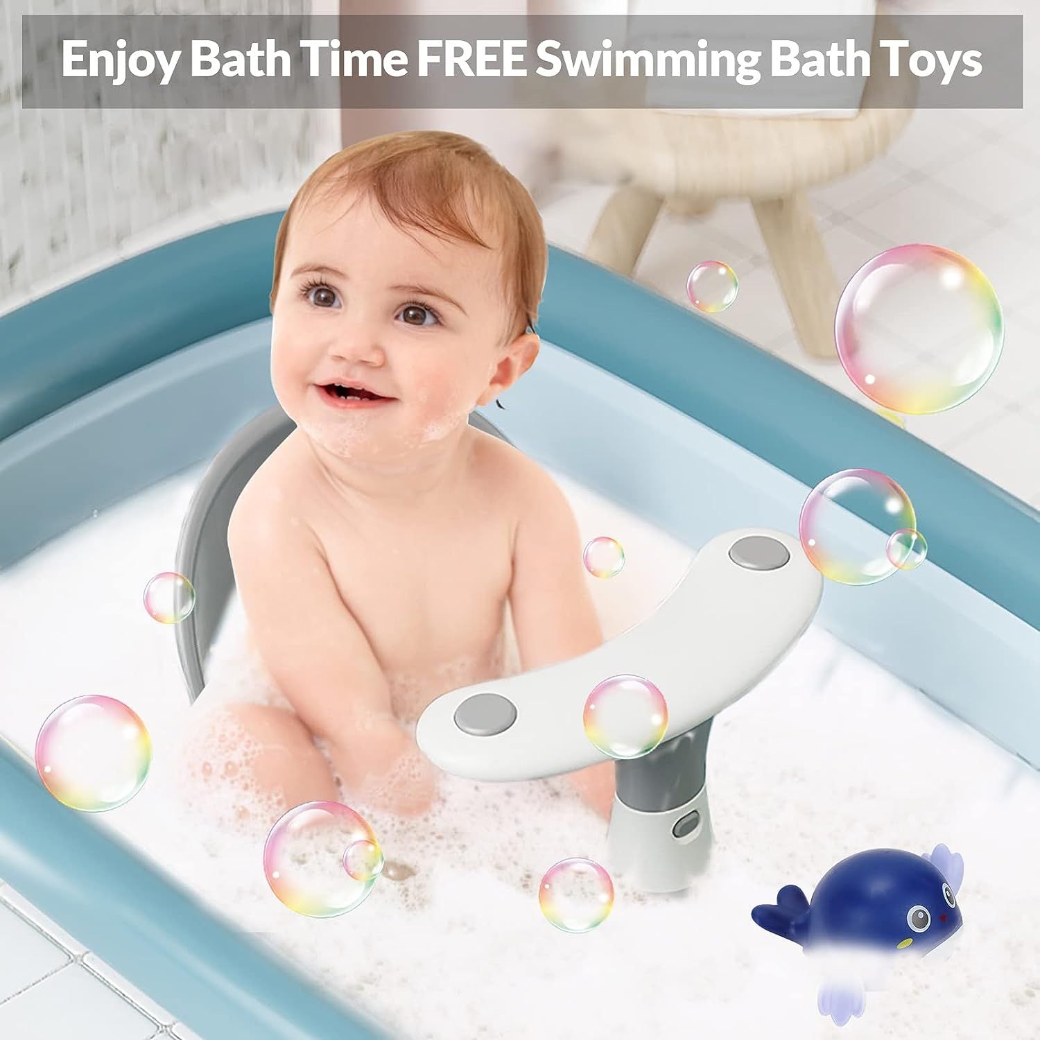 Baby Bath Bathtub Thermometer For Infant - Safety Bath Tub Water