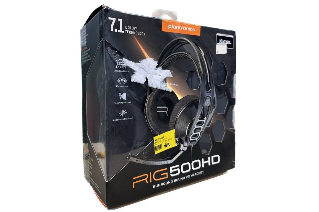 Plantronics rig 500hd 7.1 surround sound gaming headphone for pc store