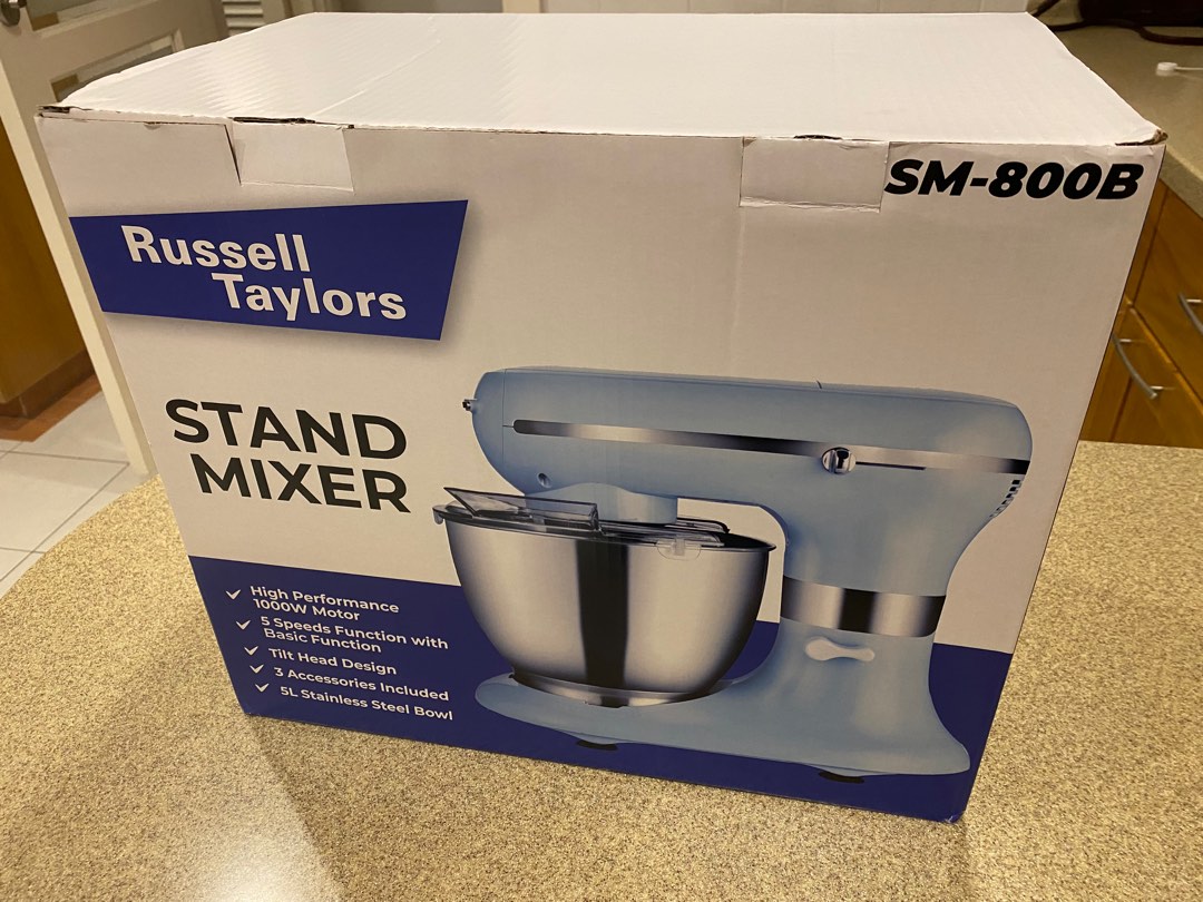 Russel Taylors Stand Mixer SM 800B, TV & Home Appliances, Kitchen