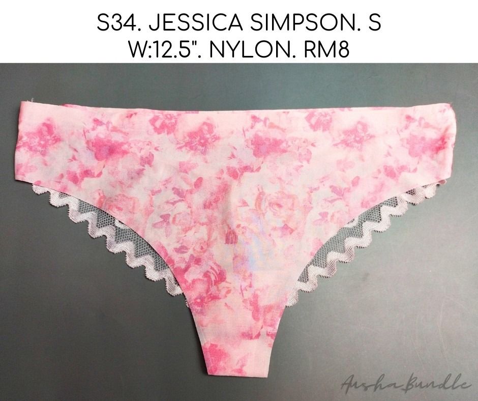 S34. JESSICA SIMPSON PANTY S, Women's Fashion, New Undergarments &  Loungewear on Carousell