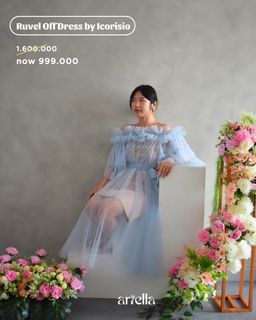 [sale/dijual] NEGO boleh: Icorisio - Ruvel Off Dress | Gaun Designer Custom