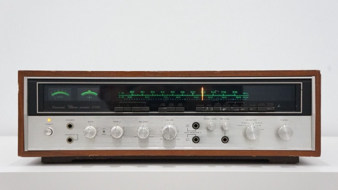 Sansui 5500 Vintage Collectible Stereo Receiver rare